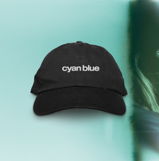 Cyan Blue Hat