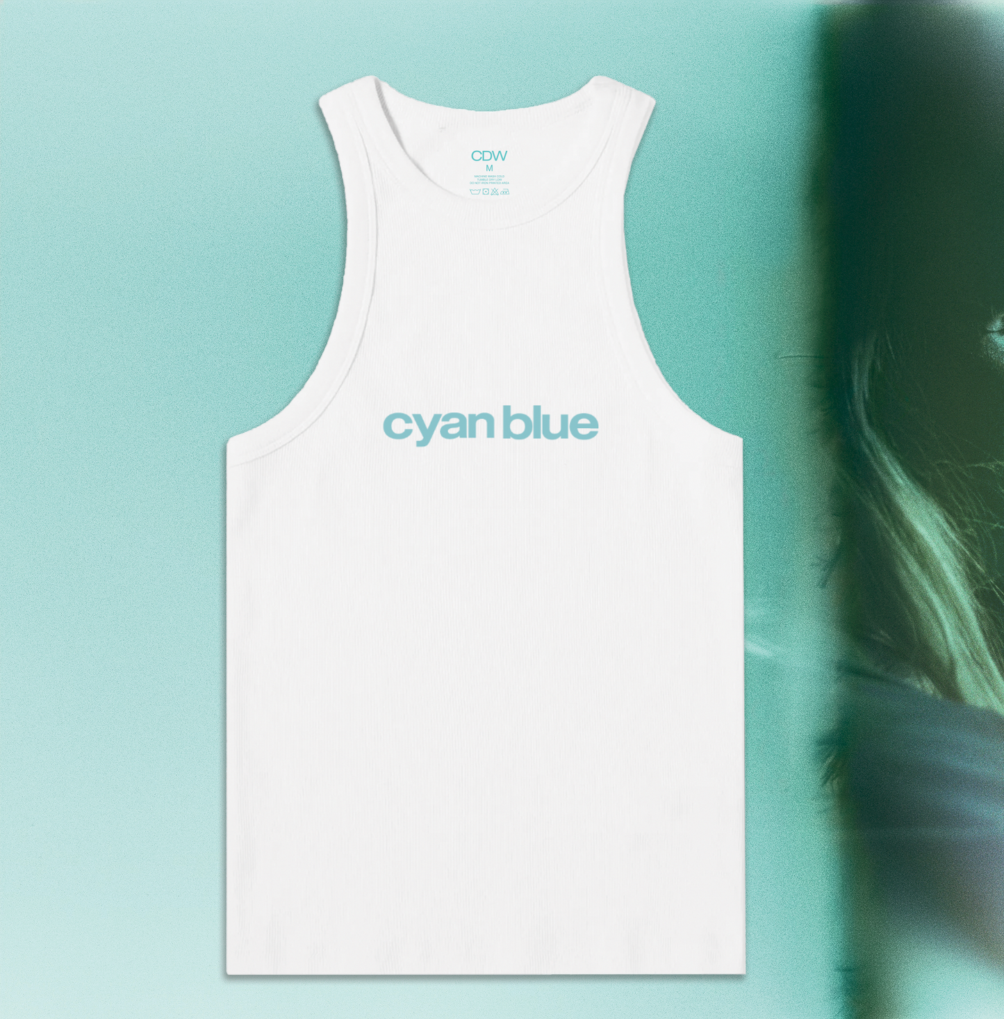 Cyan Blue Tank