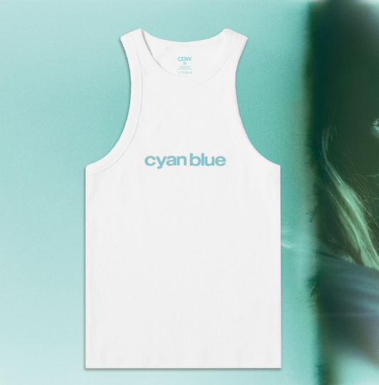 Cyan Blue Tank